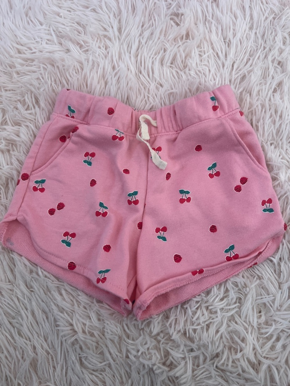 Old navy Kids Pink Cherry Print Shorts